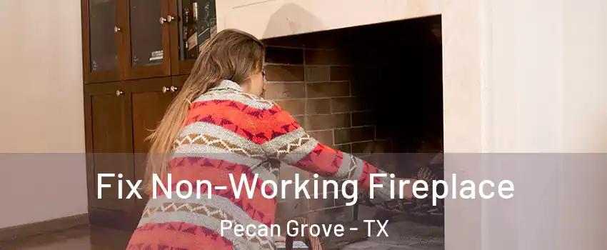 Fix Non-Working Fireplace Pecan Grove - TX