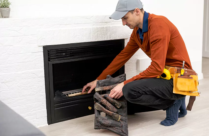 Wood Fireplace Repair in Pecan Grove, TX