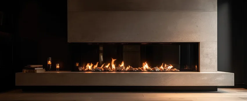 Gas Fireplace Ember Bed Design Services in Pecan Grove, Texas