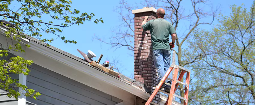 Vinyl and PVC Chimney Flashing Installation in Pecan Grove, TX