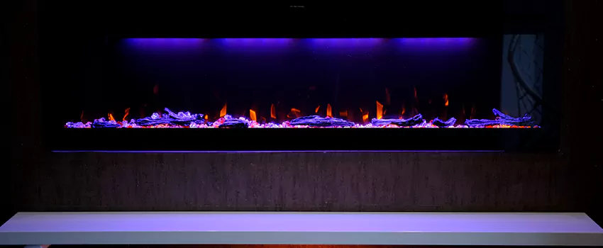 Dynamic Flame Color Fireplace Installation in Pecan Grove, TX